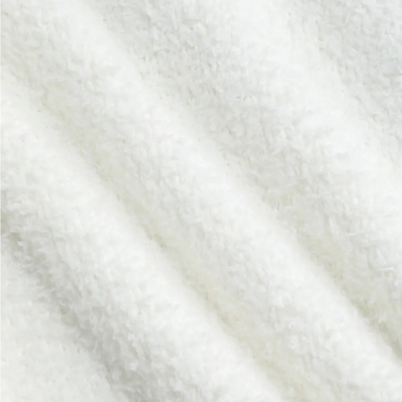 Blue and white cropped sweater medium/large new - Picture 4 of 6